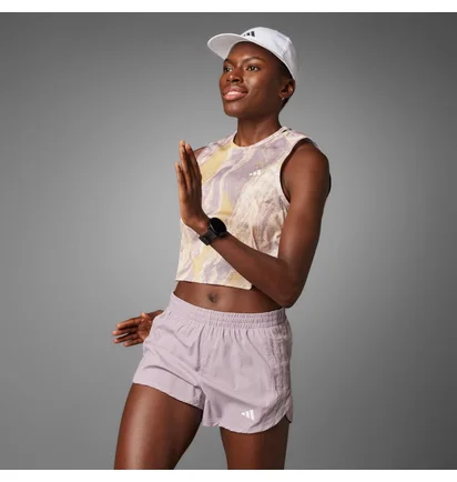 Топ женский Adidas Move For The Planet Shorts Beige IT3409
