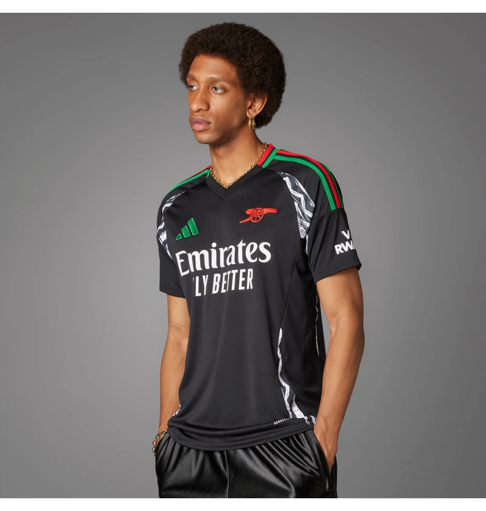 ᐉ Футболка чоловіча Adidas Arsenal 24/25 Away Jersey Black IT6148