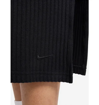 Спідниця жіноча Nike W Nsw Nk Chll Knt Rib Md Skirt Black FQ1636-010