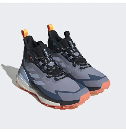 Кроссовки мужские Adidas Terrex Free Hiker 2 Gore-Tex Hiking Shoes Blue Hq8385