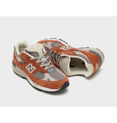 Кросівки жіночі New Balance 991 Made In Uk Brown/Grey W991PTY