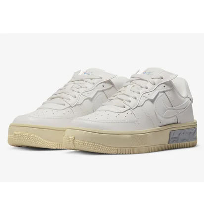 Кросівки жіночі Nike Air Force 1 Fontanka Phantom W White/Yellow Dh1290-002