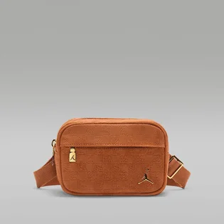 Сумка чоловіча Air Jordan Jam Suede Monogram Camera Brown MA9207-X6X