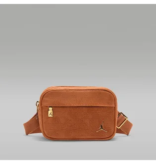Сумка мужская Air Jordan Jam Suede Monogram Camera Brown MA9207-X6X