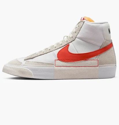 Кросівки чоловічі Nike Blazer Mid Pro Club White Dq7673-101