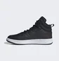 Кросівки чоловічі Adidas Hoops 3.0 Mid Lifestyle Basketball Classic Fur Lining Winterized Shoes Black GZ6679