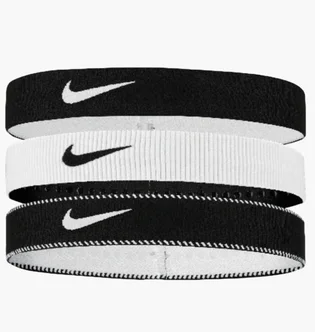 Пов'язка на голову Nike Hairbands Flex Classic (3 шт) Black/White N.101.1932.036.OS
