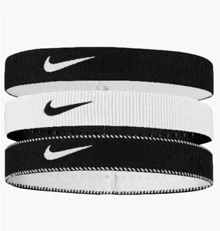 Повязка на голову Nike Hairbands Flex Classic (3 шт) Black/White N.101.1932.036.OS