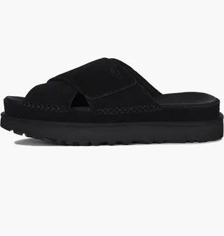 Тапочки женские UGG Goldenstar Cross Slide Black 1137910-BLK