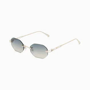 Сонцезахисні окуляри CAROLINA LEMKE BERLIN Light Blue/Gold CL3164-С1