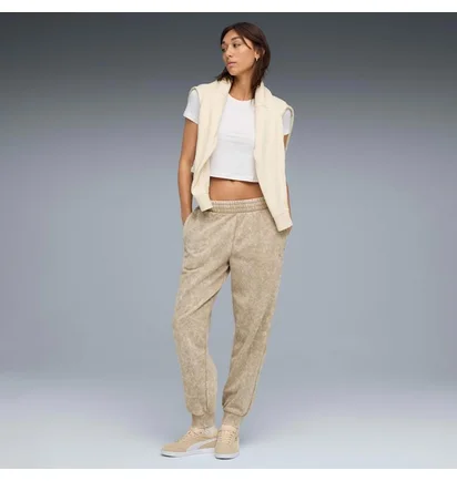 Спортивный костюм женский Puma Elevated Essentials Beige 688104-55__688103-55