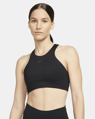 Топ женский Nike Womens Medium-Support Non-Padded Sports Bra Black Dm0660-010