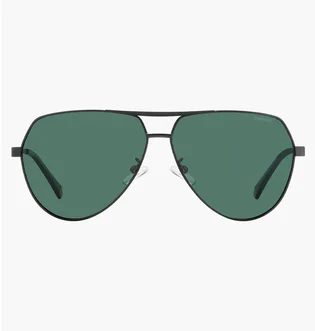 Солнцезащитные очки мужские Polaroid 2145/G/S/X Black/Green PLD2145-003UC