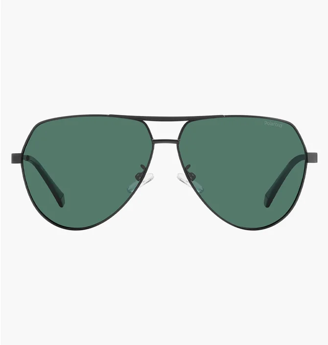 Солнцезащитные очки мужские Polaroid 2145/G/S/X Black/Green PLD2145-003UC
