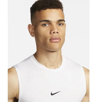 Майка мужская Nike Pro MenS Dri-Fit Tight Sleeveless Fitness Top White FB7914-100