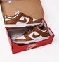 Кросівки унісекс Nike Dunk Low White/Brown IM6572-101