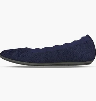 Балетки женские Skechers Cleo 2.0 Love Spel Blue 158343-NVY