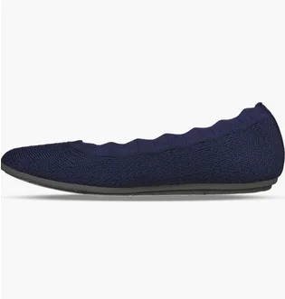 Балетки женские Skechers Cleo 2.0 Love Spel Blue 158343-NVY