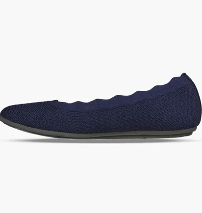 Балетки женские Skechers Cleo 2.0 Love Spel Blue 158343-NVY
