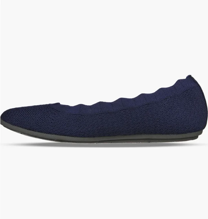Балетки женские Skechers Cleo 2.0 Love Spel Blue 158343-NVY