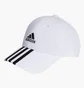 Кепка унісекс Adidas 3-Stripes Cotton Twill Baseball Performance White II3509