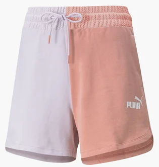 Шорти жіночі Puma Power High-Waist Beige/Violet 848405-17