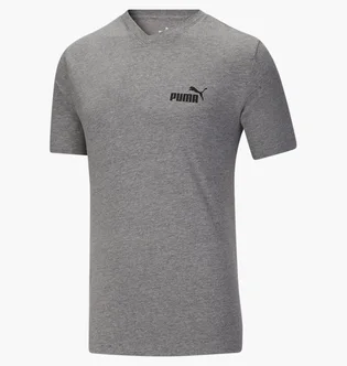 Футболка мужская Puma Essentials+ V-Neck Tee Grey 586277-03
