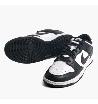 Кросівки чоловічі Nike Dunk Low Retro Black/White Dd1391-100