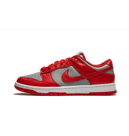 Кроссовки мужские Nike Dunk Low Retro Red/Grey DD1391-002