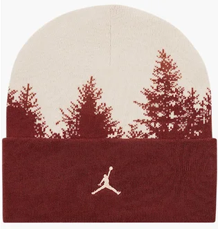 Шапка унисекс Nike Gift White/Bordo HV1077-292