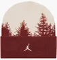 Шапка унисекс Nike Gift White/Bordo HV1077-292