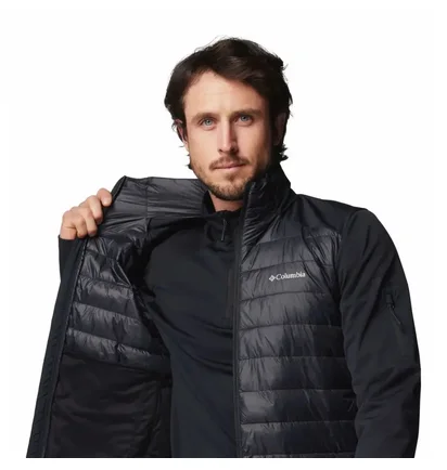 Куртка мужская Columbia Tech Hybrid Softshell Black WX7913-010