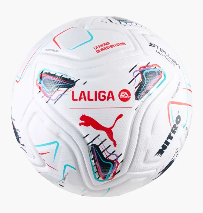 Футбольний м'яч Puma Stellar Nitro™ Ultimate Laliga Ball (Fifa® Quality Pro) White 085078-01