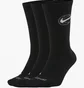 Шкарпетки унісекс Nike U Nk Crew Everyday Bball (3 пари) Black Da2123-010