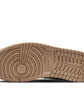 Кроссовки женские Air Jordan 1 Mid Brązowe White/Beige BQ6472-103