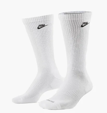 Шкарпетки унісекс Nike Everyday Plus Cushioned White (1 пара) Da5065-100