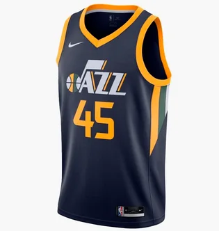 Майка чоловіча Nike Nba Utah Jazz Swingman Jersey City Edition 2020 Blue Cw3683-426