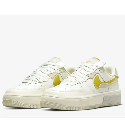 Кросівки жіночі Nike Air Force 1 Fontanka W Yellow Dv6984-100