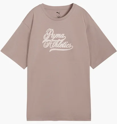 Футболка жіноча Puma Graphics Relaxed Beige 691909-88