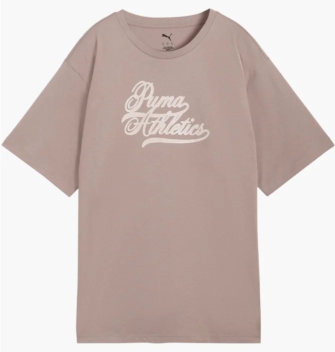 Футболка жіноча Puma Graphics Relaxed Beige 691909-88