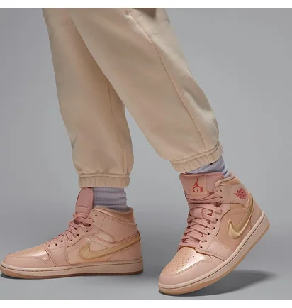 Спортивный костюм женский Air Jordan Flight Fleece Peach FV7053-838__FV7059-838