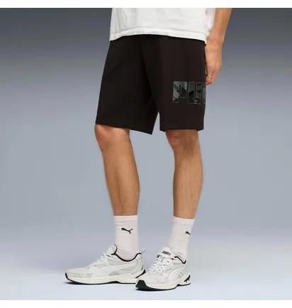 Шорти чоловічі Puma Essentials Logo Lab Black 692030-01