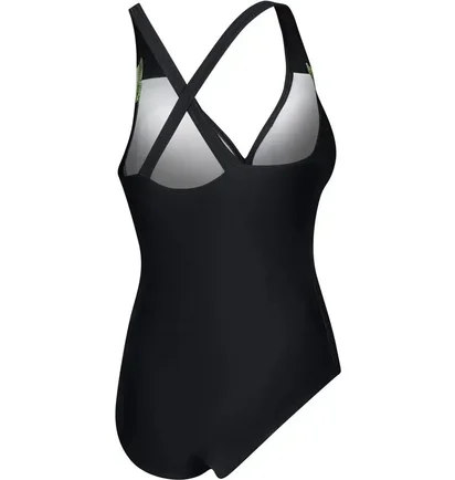 Купальник жіночий Aqua Speed Greta 5548 Black/Green 351-01