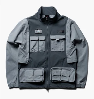 Куртка чоловіча Air Jordan X Solefly Jacket Grey Dv7515-077