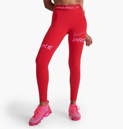 Легінси жіночі Nike Pro Dri-Fit Training Tights Red Dx0080-657