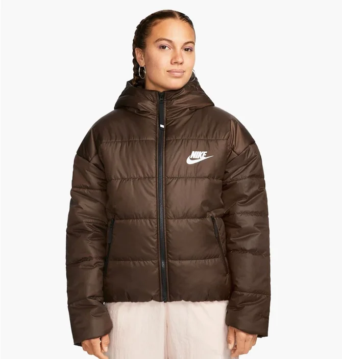 Куртка жіноча Nike Syn Tf Rpl Hd Jkt Brown Dx1797-237