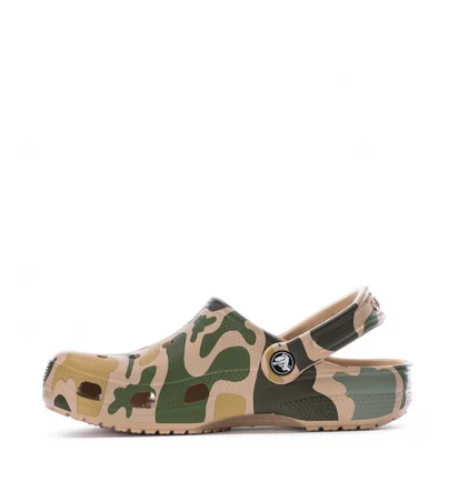 Тапочки чоловічі CROCS Classic Clog Camo/Beige 206454-2Y6
