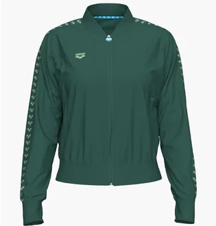 Олимпийка женская Arena Relax Iv Team Jacket Green 001223-661