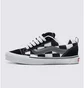 Кеды унисекс Vans Knu Skool Shoe Black/White VN0009QCCJJ