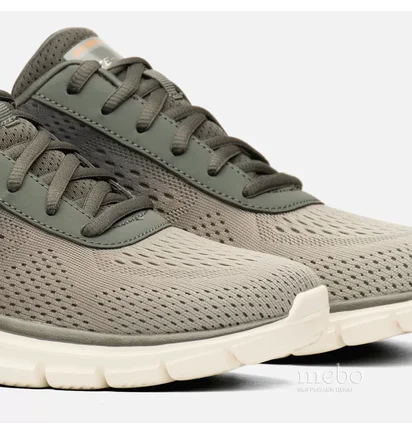 Кросівки чоловічі Skechers Track-Ripkent Grey 232399-OLV